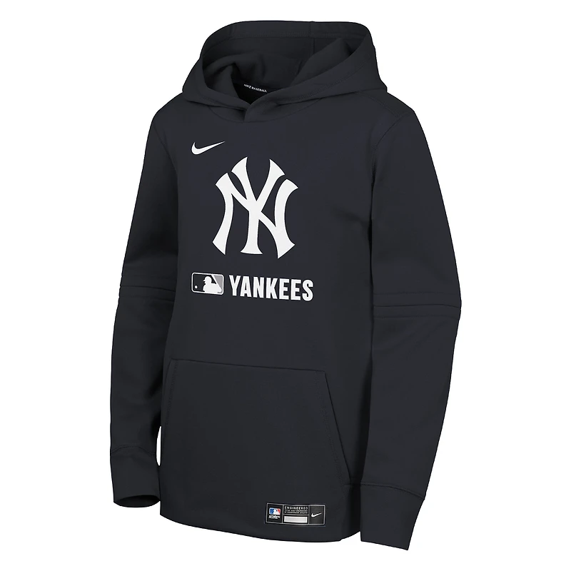 OST YANKEE NAVY YTH NK AC PO HOOD SWTMENHOD
