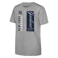 T-shirt gris chiné pour jeunes des Yankees de New York The MVP