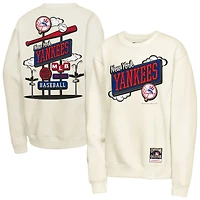 Sweat-shirt rétro Mitchell & Ness New York Yankees pour enfant