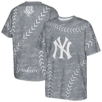 T-shirt bleu marine pour jeunes New York Yankees Slide Score Bold