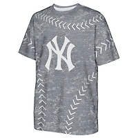 T-shirt bleu marine pour jeunes New York Yankees Slide Score Bold