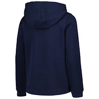Chandail à capuchon enfiler avec logo principal de l'équipe des New York Yankees pour jeune, bleu marine