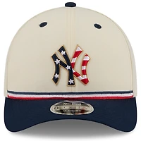 Youth New Era Cream/Navy New York Yankees USA 250 9FORTY M-Crown Adjustable Hat