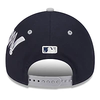 Casquette ajustable New Era New York Yankees 2025 MLB Players' Weekend 9FORTY bleu marine/gris pour jeunes