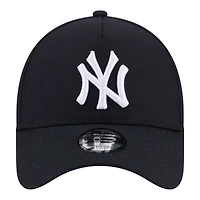 Youth New Era Navy New York Yankees 9FORTY A-Frame Adjustable Hat