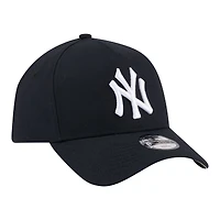 Youth New Era Navy New York Yankees 9FORTY A-Frame Adjustable Hat