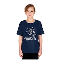 T-shirt New Era bleu marine pour jeunes, York Yankees, Looney Tunes