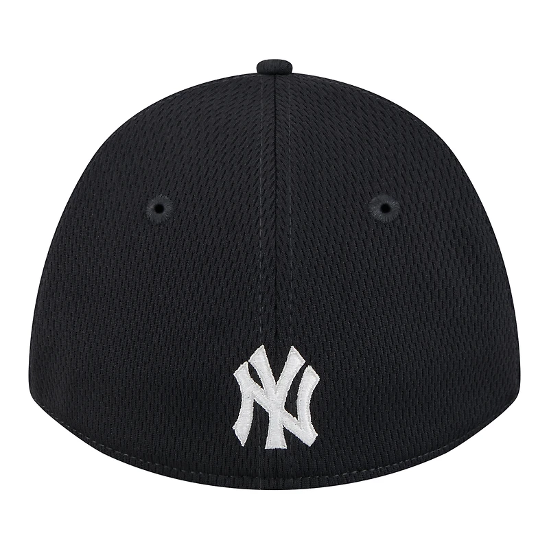 Casquette New Era Flex 39THIRTY bleu marine York Yankees pour jeunes