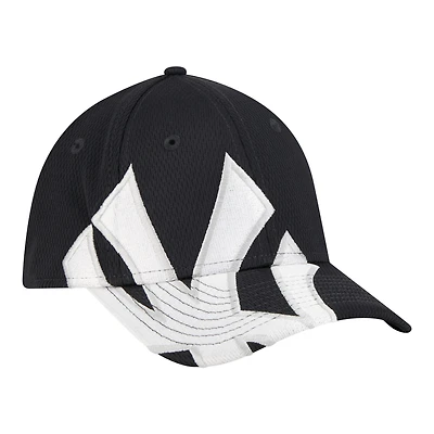 Youth New Era Navy York Yankees Oversized Logo Flex 39THIRTY Hat
