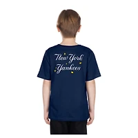Youth New Era  Navy York Yankees Stars & Cap T-Shirt