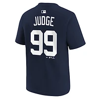 Youth Nike Aaron Judge Navy New York Yankees Name & Number T-Shirt