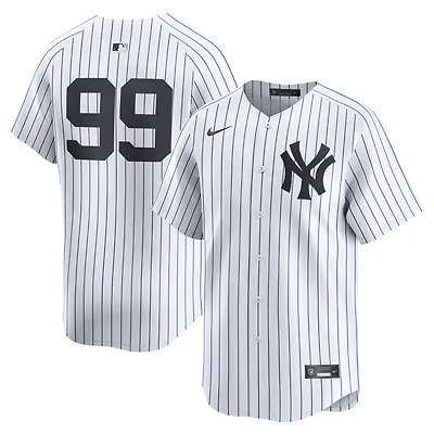 Maillot de joueur Nike Aaron Judge blanc New York Yankees Home Limited pour jeune
