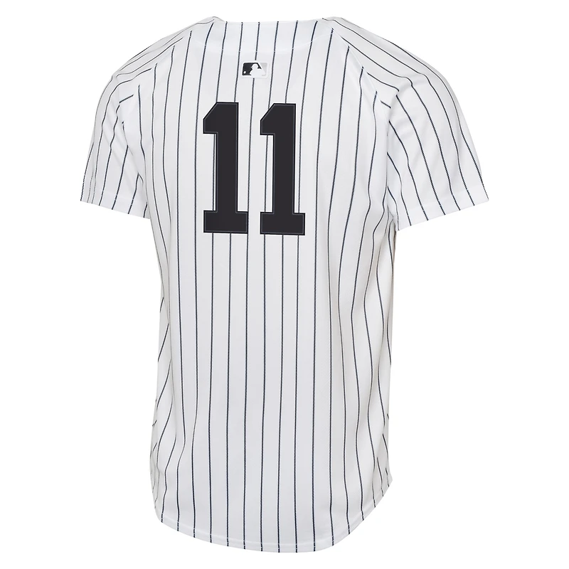 Maillot de joueur Nike Anthony Volpe blanc New York Yankees Home Limited pour jeune