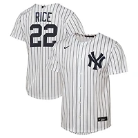 Maillot réplique domicile Nike Ben Rice blanc des Yankees de New York pour jeunes