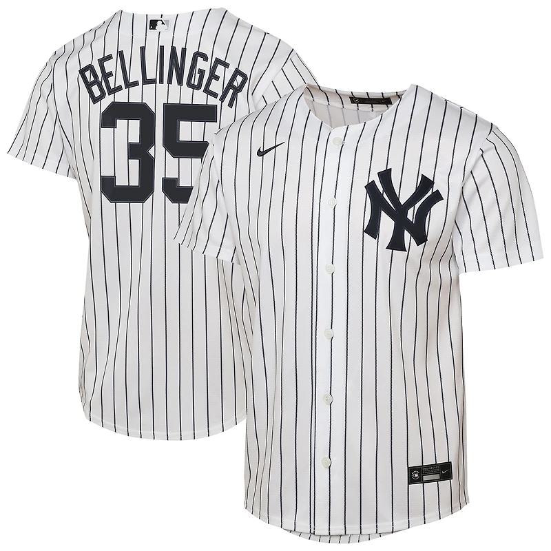 Youth Nike Cody Bellinger White New York Yankees Home Baseline Jersey