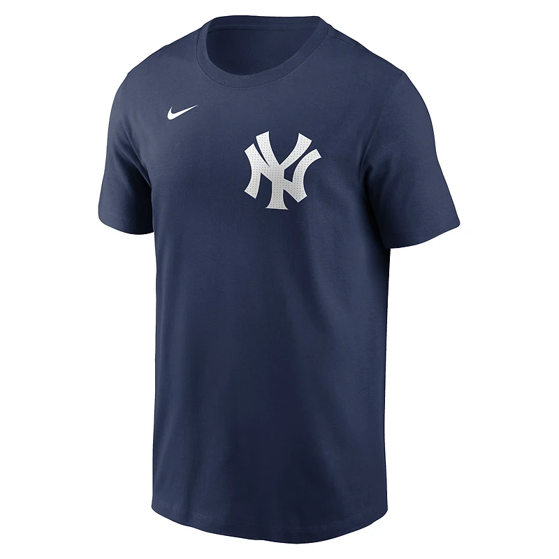 T-shirt avec nom et numéro du joueur à domicile Nike Gerrit Cole des Yankees de New York, bleu marine