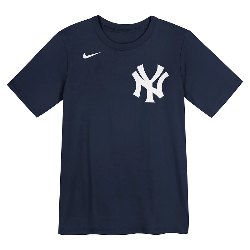 Youth Nike Gerrit Cole Navy New York Yankees Name & Number T-Shirt