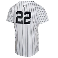 Youth Nike Juan Soto White New York Yankees 2024 World Series Home Game Player Jersey