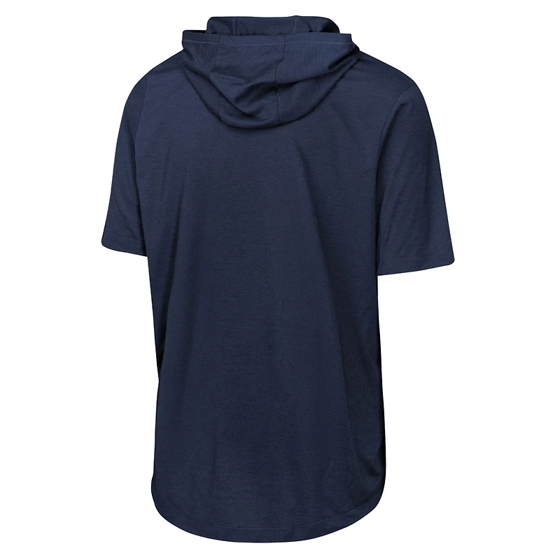 T-shirt à capuche Nike Dri-FIT bleu marine pour jeunes des Yankees de New York