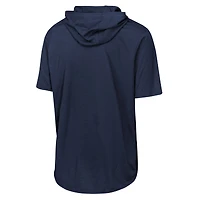 T-shirt à capuche Nike Dri-FIT bleu marine pour jeunes des Yankees de New York