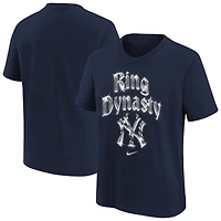 Youth Nike  Navy New York Yankees Hometown Collection T-Shirt