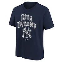 Youth Nike  Navy New York Yankees Hometown Collection T-Shirt