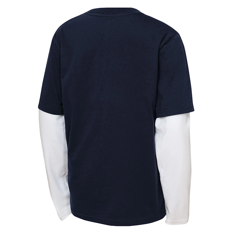 Youth Outerstuff Navy New York Yankees 3-in-1 Score Combo T-Shirt Set
