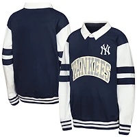 Youth Outerstuff  Navy New York Yankees Big League Fielder MVP Fashion Sweatshirt