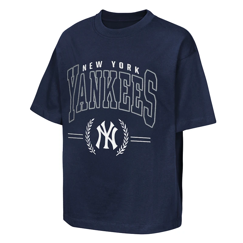 Youth Outerstuff  Navy New York Yankees Premium World Class T-Shirt