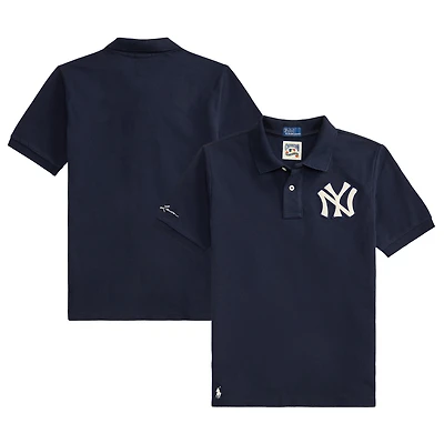 Polo Ralph Lauren bleu marine des Yankees pour jeunes