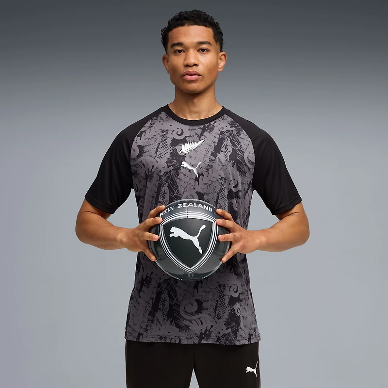Men's Puma Black New Zealand National Team 2026 Pre-Match Top