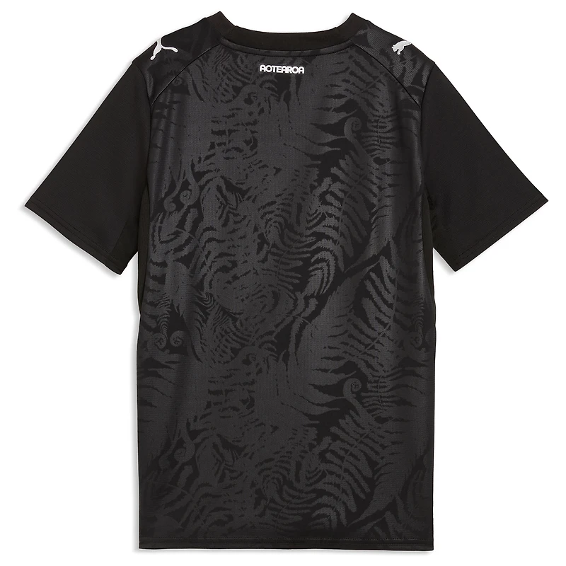 Youth Puma Black New Zealand National Team 2026 Home Replica Jersey