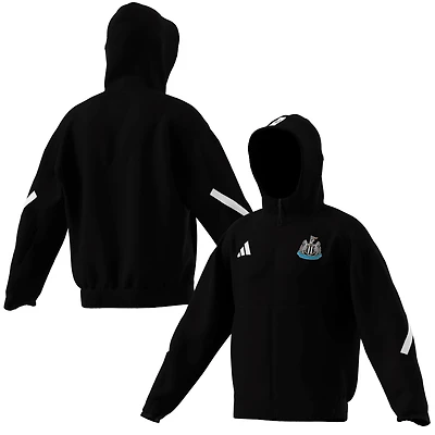 Men's adidas  Black Newcastle United 2025/26 Anthem Full-Zip Jacket