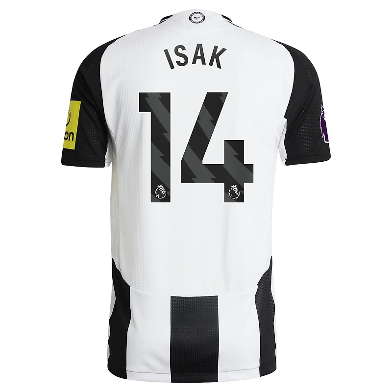 Maillot de joueur authentique Alexander Isak Newcastle United 2024/25 domicile adidas pour homme
