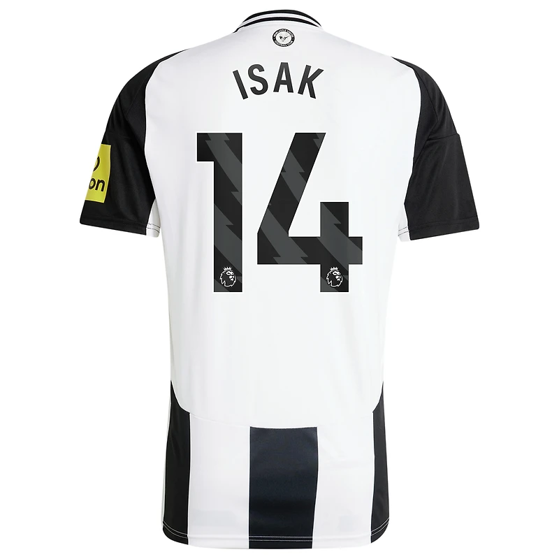 Men's adidas Alexander Isak Black Newcastle United 2024/25 Home Replica Player Jersey