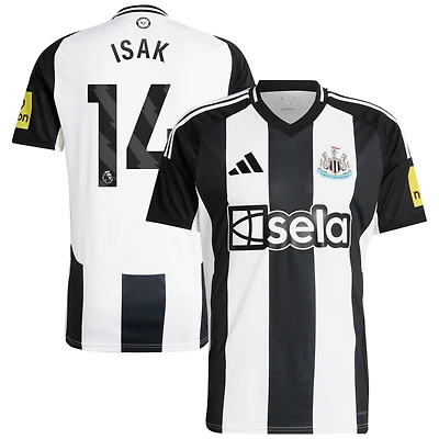 Men's adidas Alexander Isak Black Newcastle United 2024/25 Home Replica Player Jersey