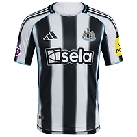 Maillot adidas Newcastle United Domicile 2025/26 Authentic Patch Noir/Blanc pour Homme