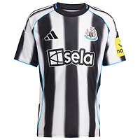 Men's adidas  Black Newcastle United 2025/26 Home Replica Jersey