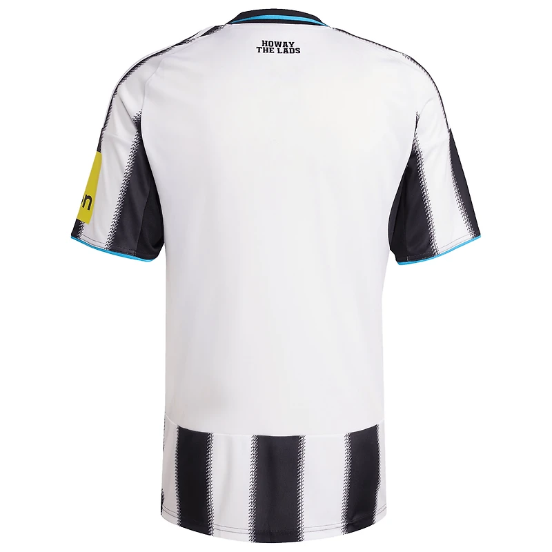 Men's adidas  Black Newcastle United 2025/26 Home Replica Jersey