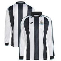 Maillot à manches longues Lifestyler blanc adidas Originals Newcastle United pour homme