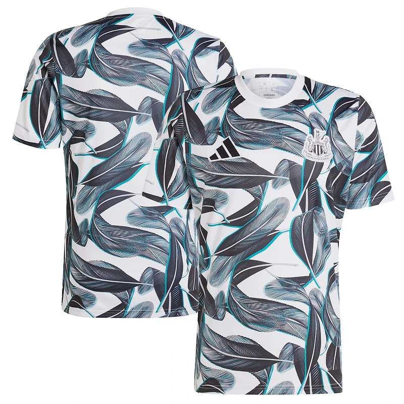 Men's adidas White Newcastle United 2024/25 Pre-Match Top