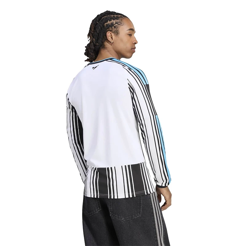 Men's adidas White Newcastle United 2026/27 Home Replica Long Sleeve Jersey