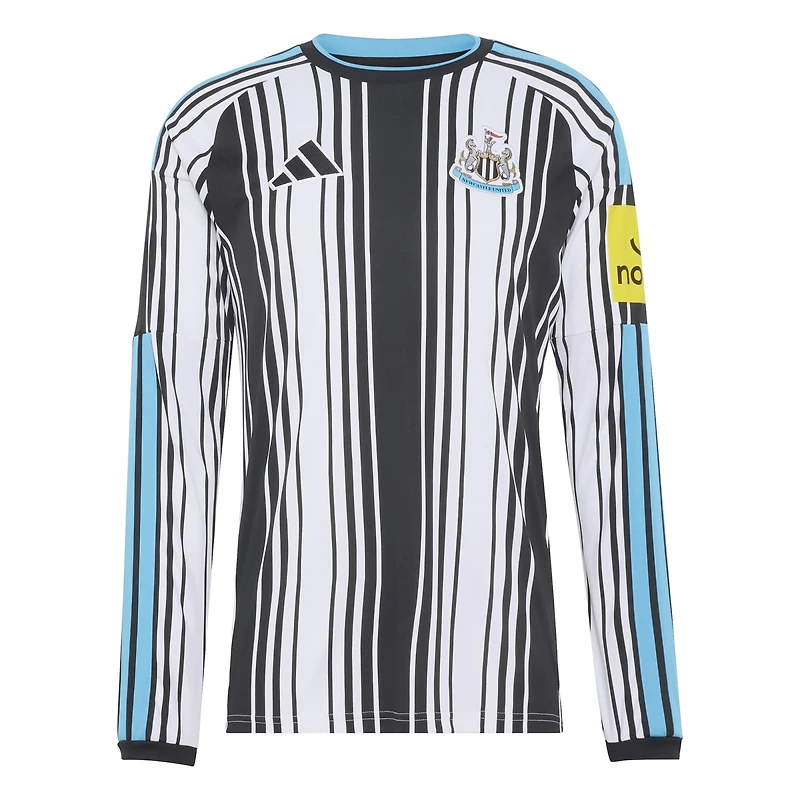 Men's adidas White Newcastle United 2026/27 Home Replica Long Sleeve Jersey