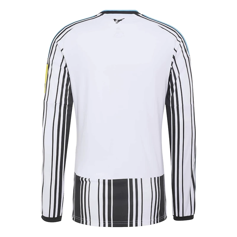 Men's adidas White Newcastle United 2026/27 Home Replica Long Sleeve Jersey