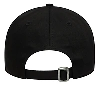 Casquette ajustable noire Newcastle United Core 9FORTY de New Era pour homme