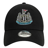 Men's New Era  Black Newcastle United Core 9TWENTY Adjustable Hat
