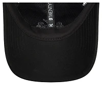Women's New Era Black Newcastle United Core Open Back Adjustable Hat