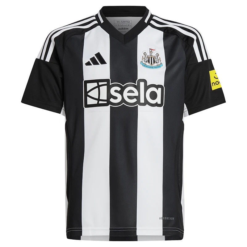 Maillot réplique domicile noir adidas Newcastle United 2024/25 pour jeunes
