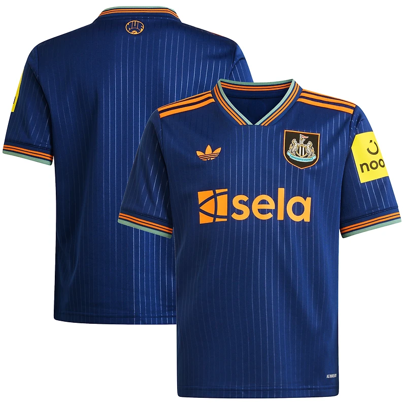 Youth adidas Blue Newcastle United 2025/26 Third Replica Jersey