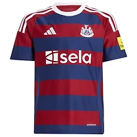 Youth adidas Burgundy Newcastle United 2024/25 Away Replica Jersey